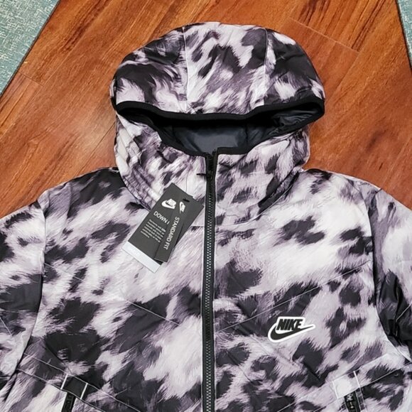 NWT Men's Nike DOWN HOODED JACKET - Picture 5 of 13
